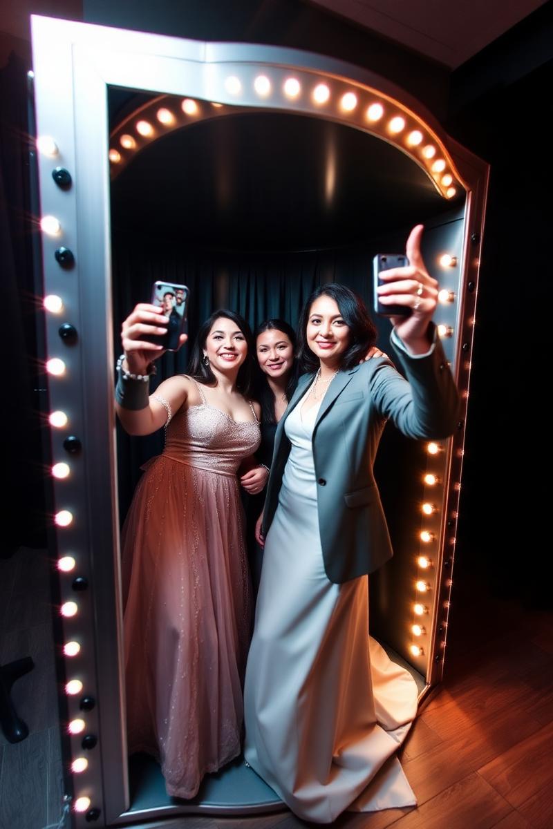 360 photo booth moment
